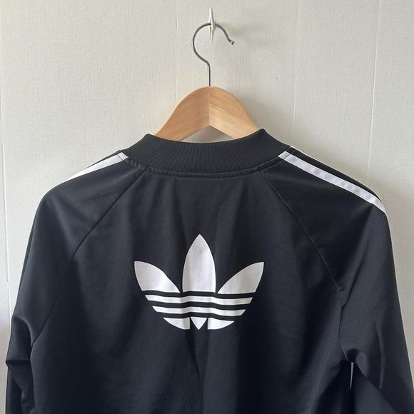 Black Adidas bomber jacket - Picture 6 of 8